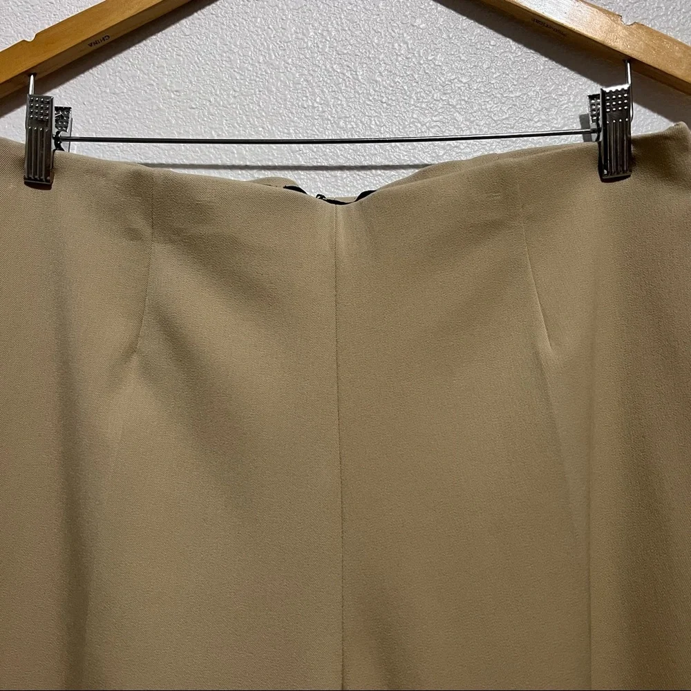 NWT Fabrizio Gianni Stretch Pants for High Comfort Beige Made in USA  Sz 12 - Picture 4 of 13